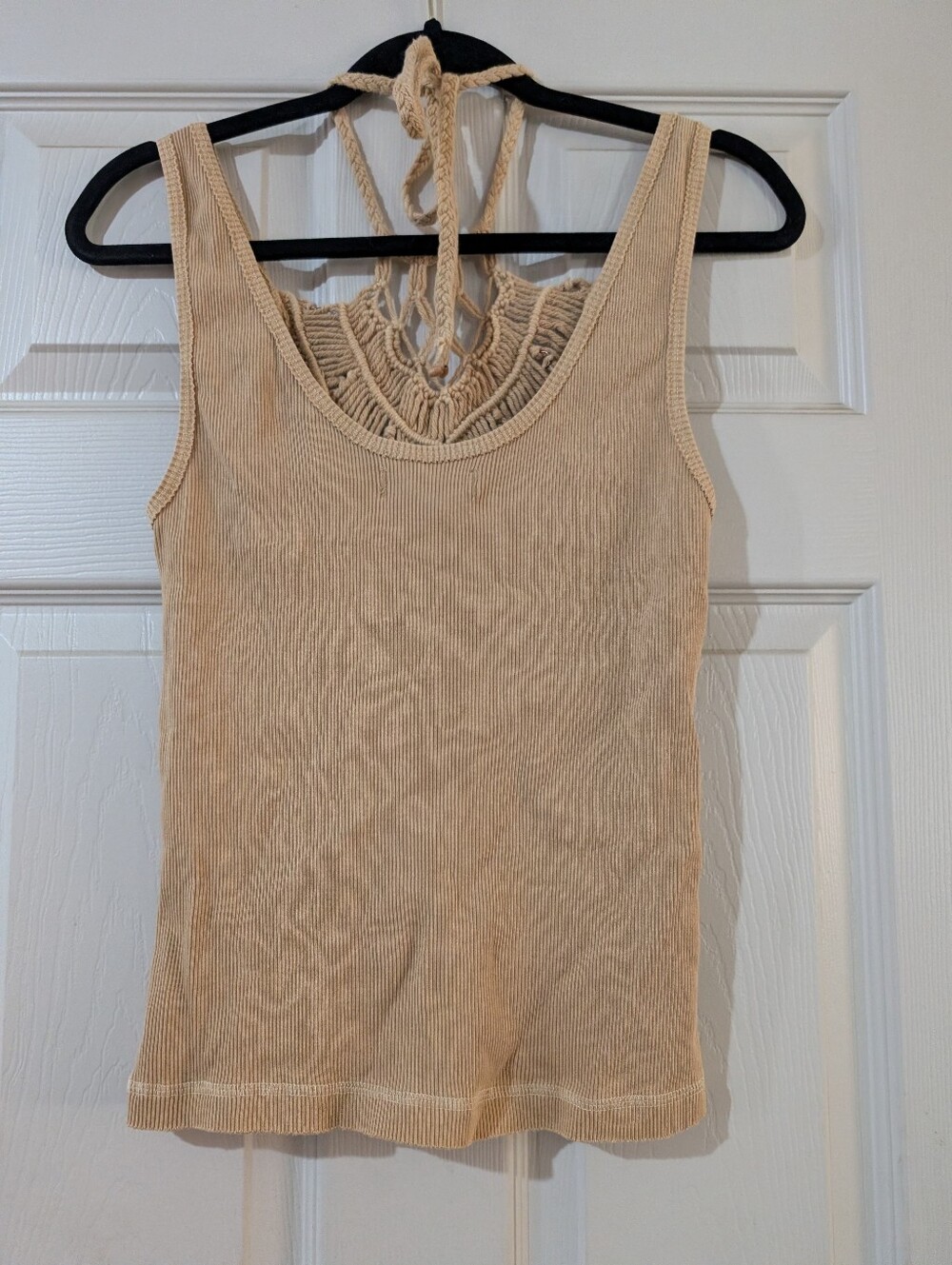 Free People Crochet Ribbed Tank - Picture 2 of 5